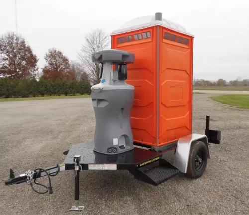 Durable Portable Restroom Trailer