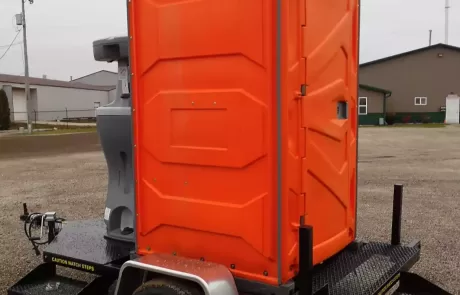 Durable Portable Restroom Trailer