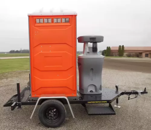 Durable Portable Restroom Trailer