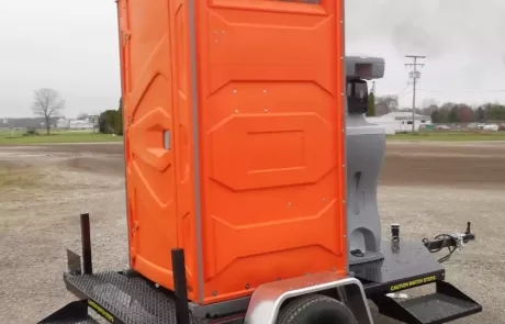 Durable Portable Restroom Trailer