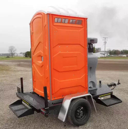 Durable Portable Restroom Trailer