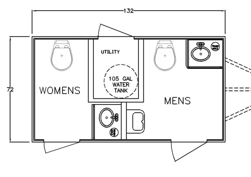 2-Stall Fortress Elite LE 1102-W Laminated Extreme Winter #1490 - Image 6