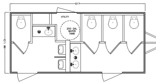 6-Stall Fortress Elite LE 1806-W Laminated-Extreme Winter #1483 - Image 9