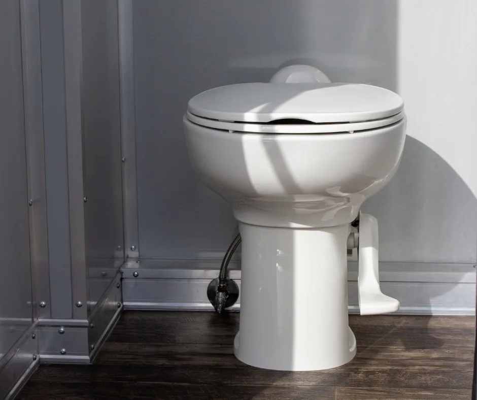 restroom trailer trim options
